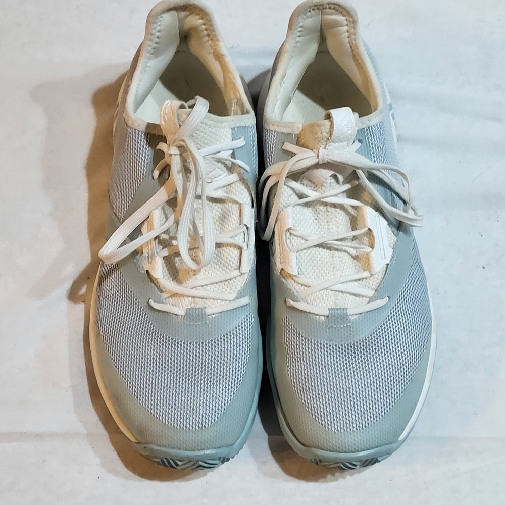 Light Blue Mesh Sneakers 9